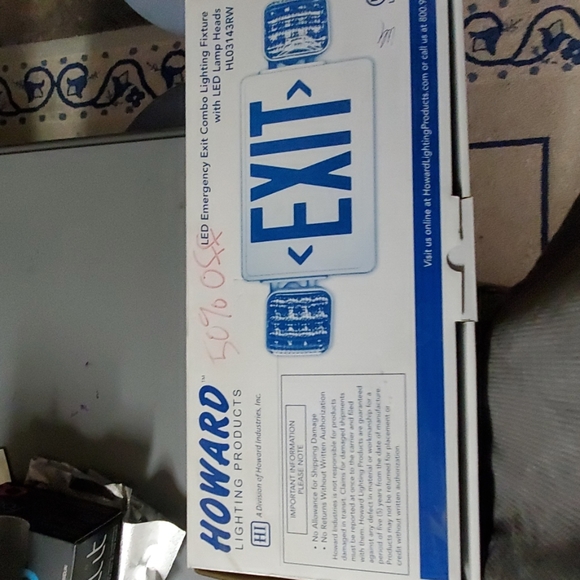 howard Other - Howard emergency exit light fixture